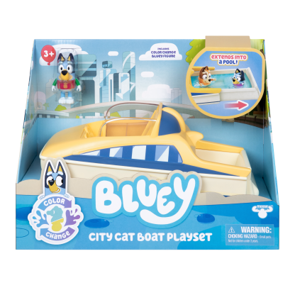 Shopkins Bluey S13 Motorboat Vehicle