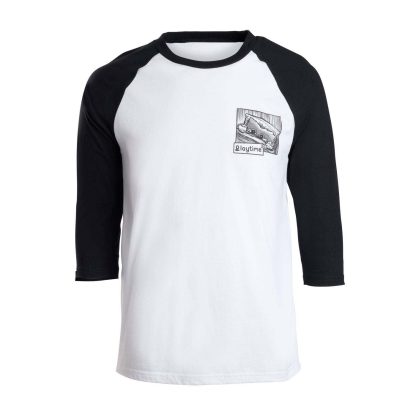 Poppy Playtime Go Go Go Huggy Three-Quarter Sleeve Tee | Poppy Playtime