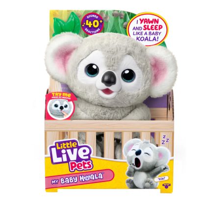 Shopkins Little Live Pets My Baby S4 Koala Plush Single Pack