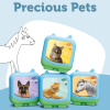 Tonies Animal World Precious Pets Pocket Tonies - 4 Pack
