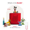 Tonies Toniebox 2 Disney Bundle - Sunset Red